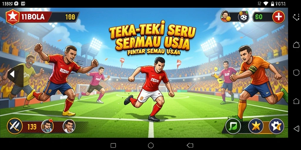 Tangkapan layar gameplay <strong>11BOLA</strong> menunjukkan keseruan menyelesaikan teka-teki.