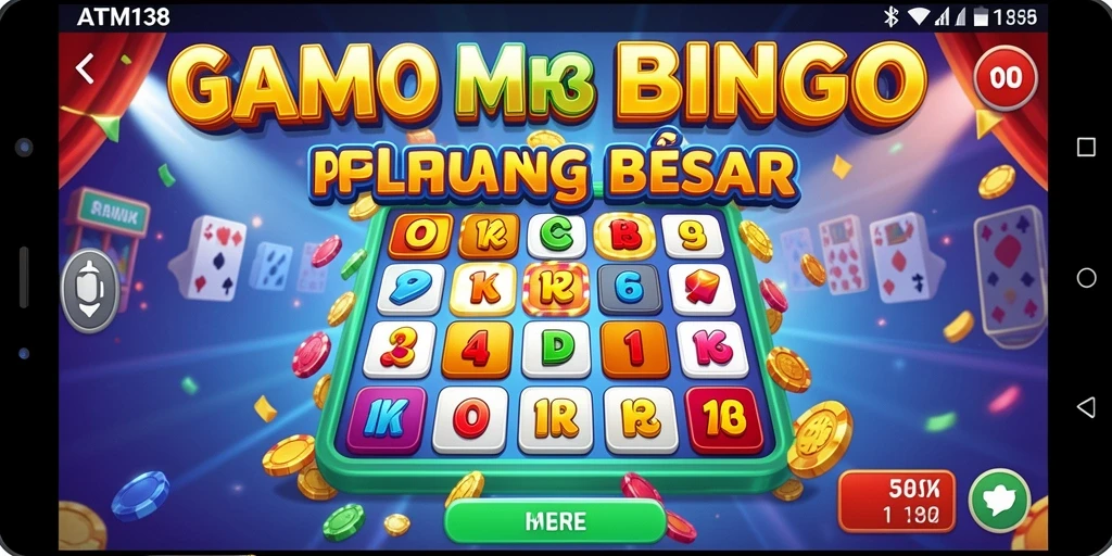 Screenshot gameplay Bingo ATM138 menampilkan keseruan dan interaksi antar pemain.