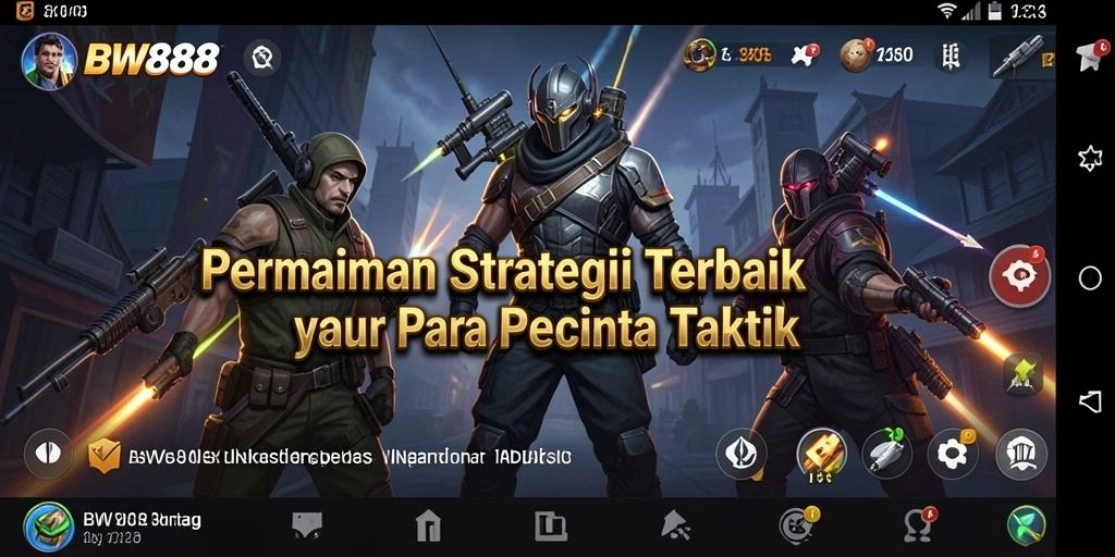 Tampilan luar biasa dari gameplay BW888 yang menarik dan strategis.
