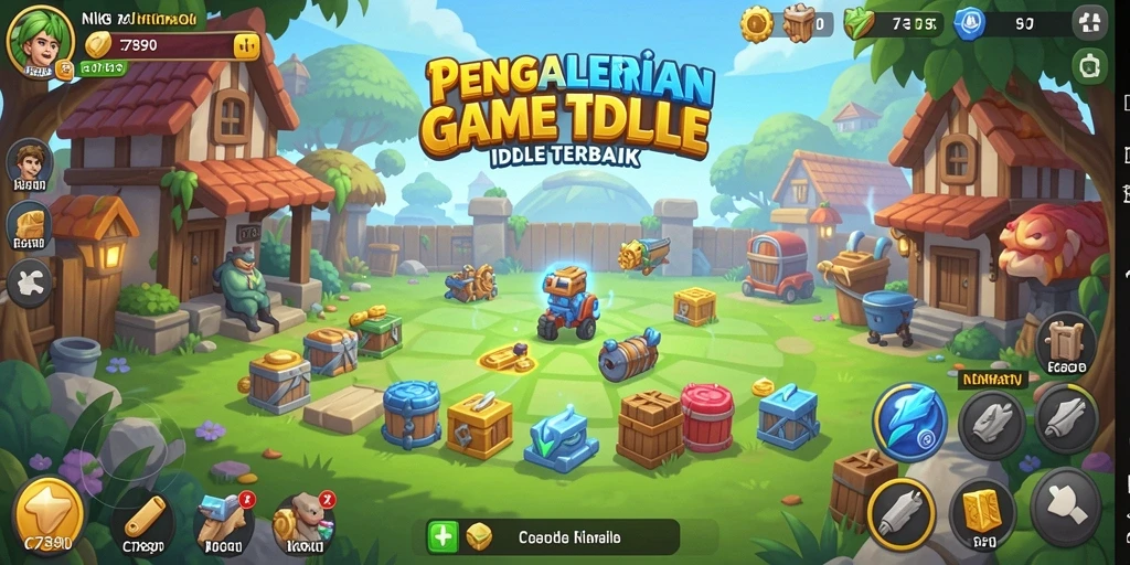 Tampilan gameplay menarik dari C7890 yang penuh warna.