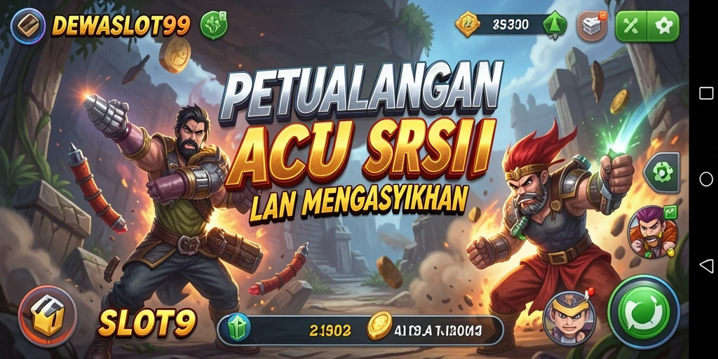 Tampilan gameplay DEWASLOT99 yang mendebarkan dan penuh aksi.