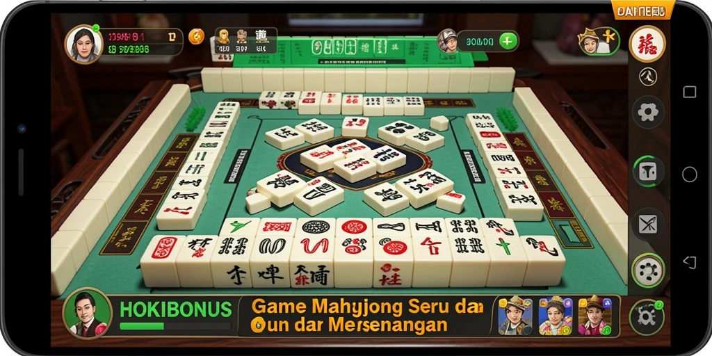 Tampilan gameplay HOKIBONUS yang seru dan interaktif.