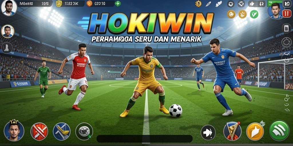 Tampilan utama HOKIWIN dengan grafik menarik dan gameplay seru.