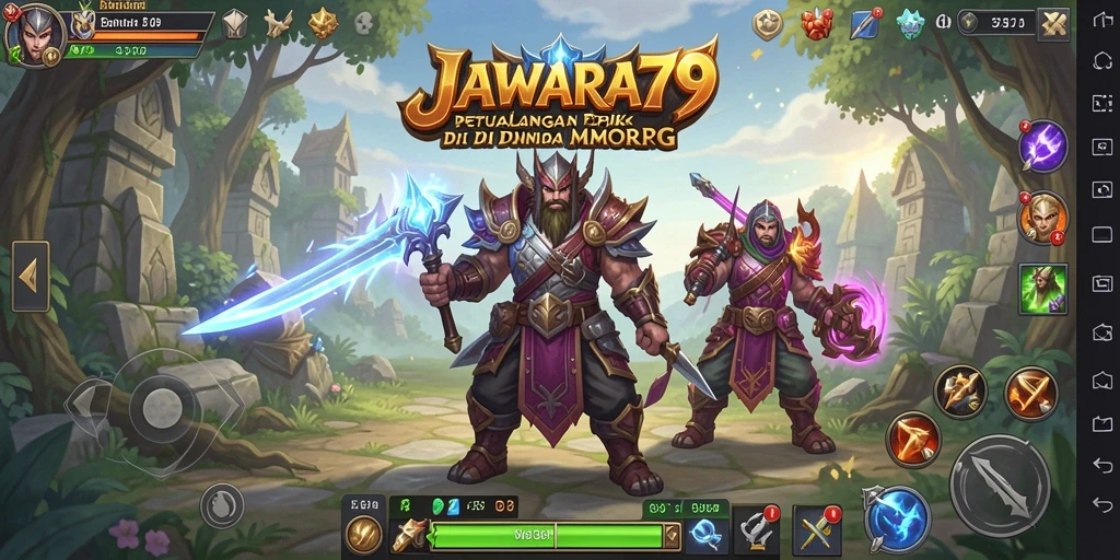 Gameplay seru dan menarik di dunia fantasi JAWARA79.