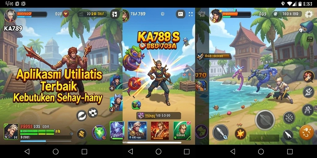 Tampilan intuitif dan fitur lengkap dalam screenshot KA789.