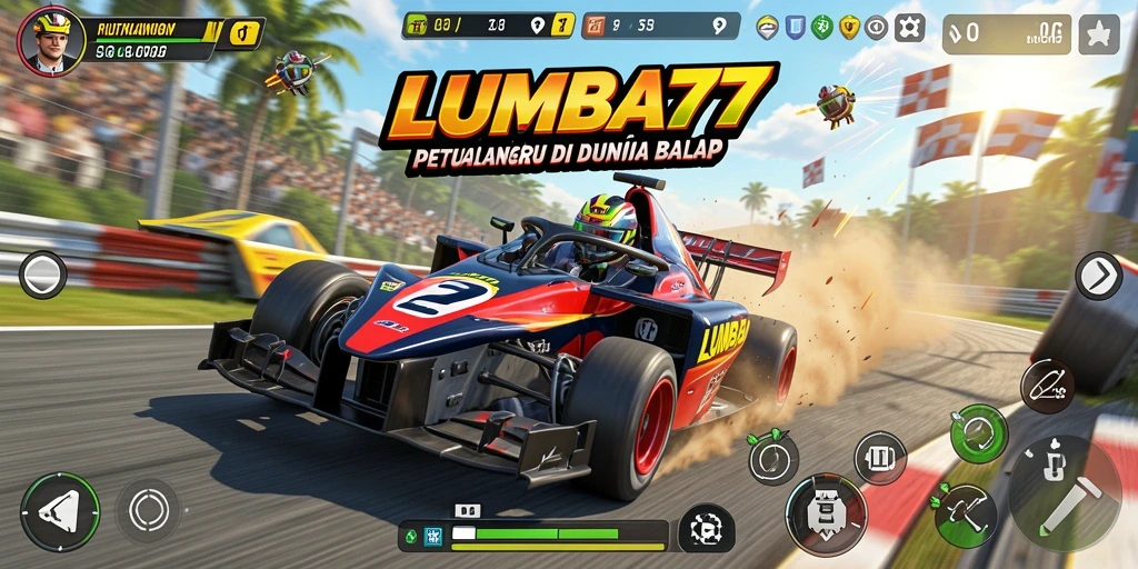 Screenshot LUMBA77 menampilkan grafik menawan dalam balapan aksi yang seru.