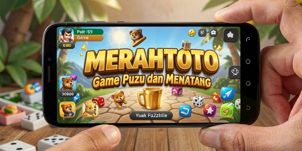 Menampilkan gameplay MERAHTOTO yang penuh tantangan dan teka-teki.