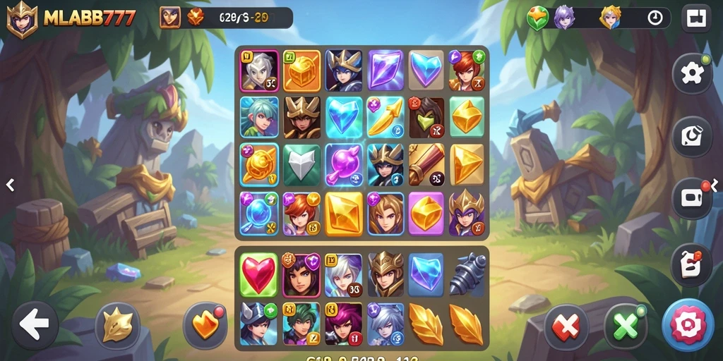 Tampilan gameplay menantang di MLBB777 dengan kombinasi yang seru.