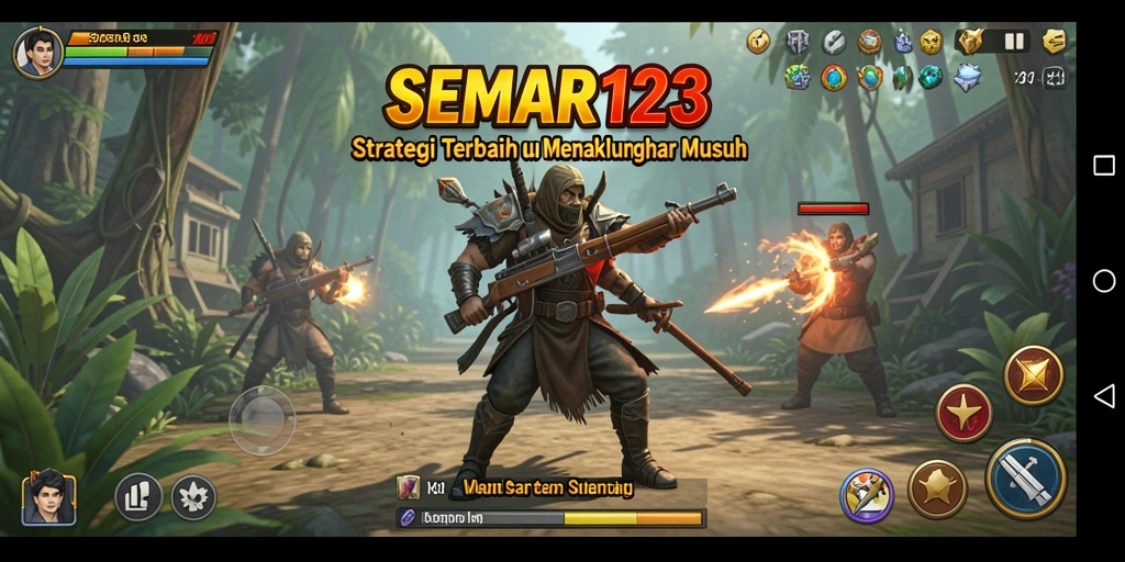 Tampilan menawan dalam gameplay strategi SEMAR123.
